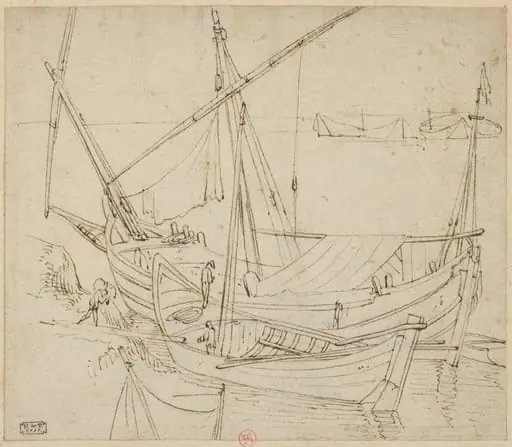 Boats, by Unknown