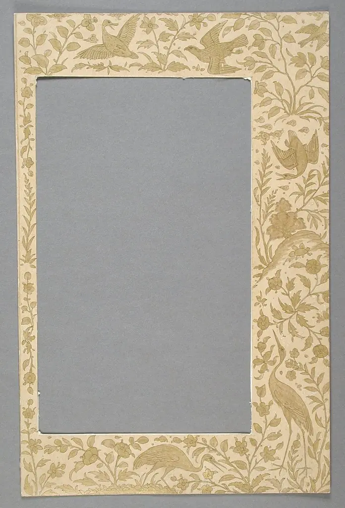 Border from a Farhang-i Jahangiri Manuscript, by Unknown