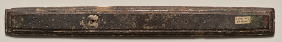 Bottom cover, from a Manuscript of the Perfection of Wisdom in Eight Thousand Lines (Ashtasahasrika Prajnaparamita-sutra), by Unknown, unspecified, 14