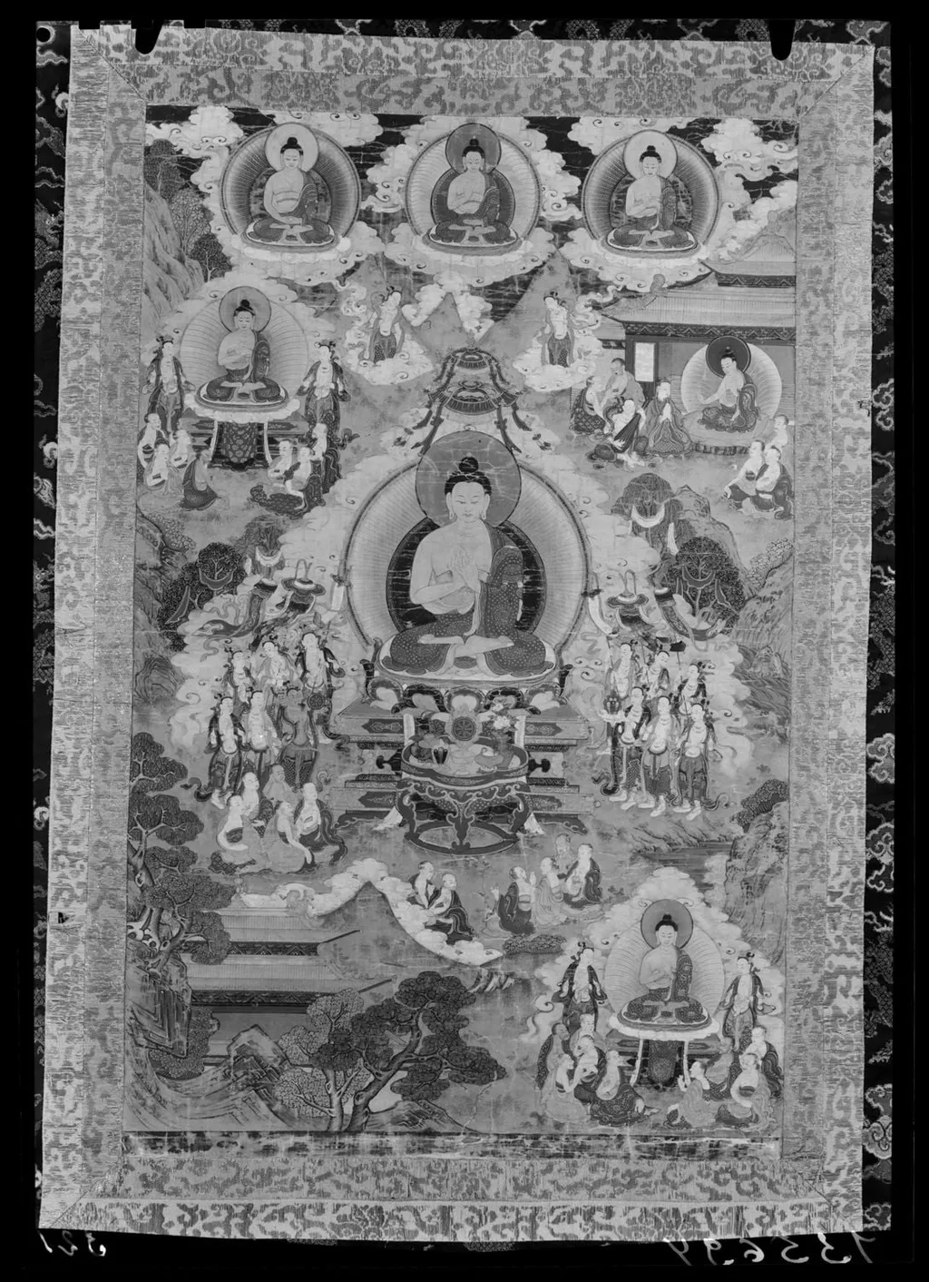 Bouddha en Padma asana, by Unknown, 1901