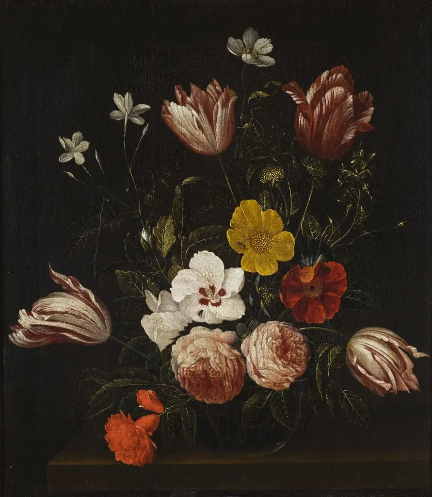 Bouquet of Flowers, by Unknown