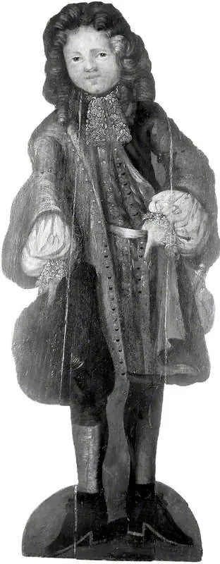 Boy with a Lace Collar (dummy board), by Unknown