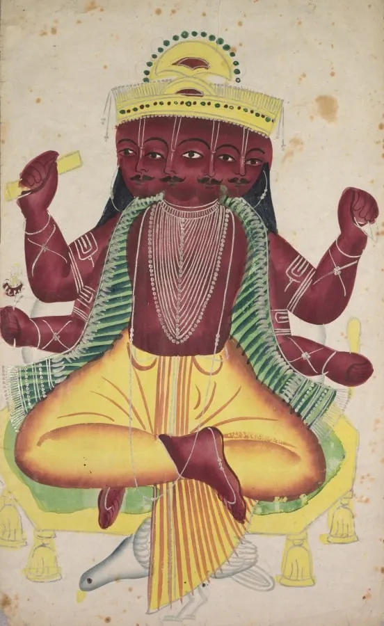 Brahma, by Unknown, unspecified, 1890