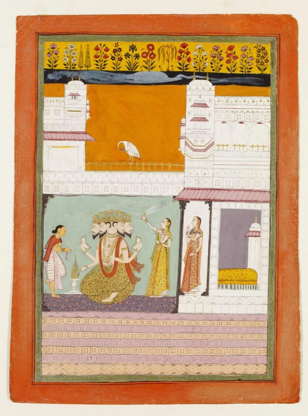 Brahma, by Unknown, paint, 1680