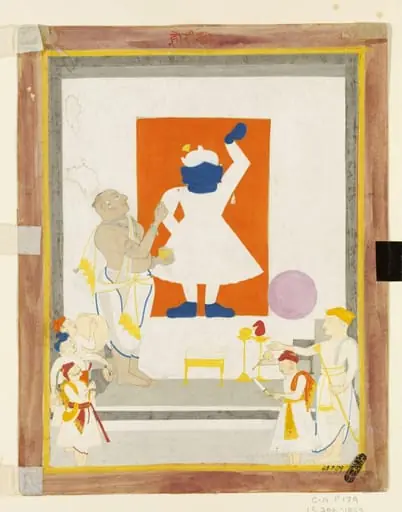 Brahmin Vallabhachariya, by Unknown