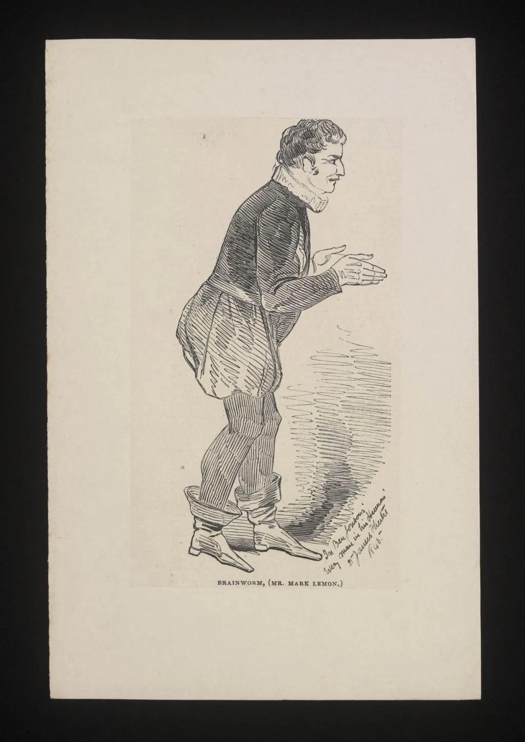 Brainworm, (Mr. Mark Lemon), by Unknown, 1845