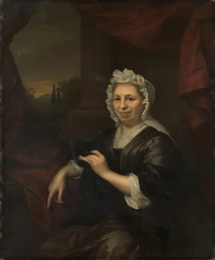 Brechje Hooft (1640-1721). Widow of Harmen van de Poll, by Unknown