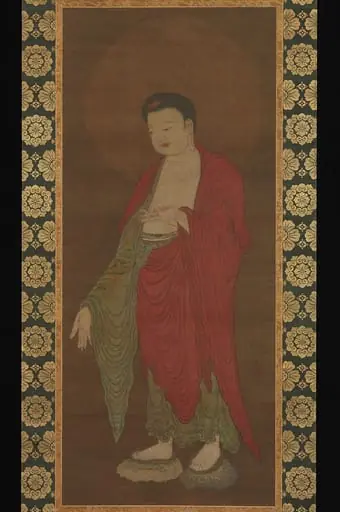 南宋   佚名   阿彌陀佛圖   軸|Buddha Amitabha Descending from his Pure Land, by Unknown
