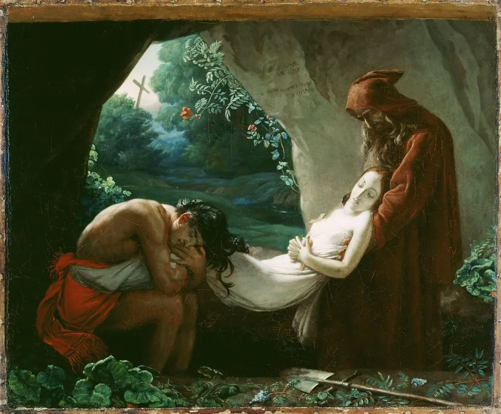 Burial of Atala, by Unknown