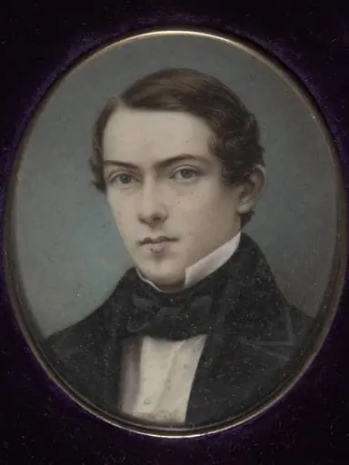 Bust portrait of Alfred Lowell Putnam, by Unknown