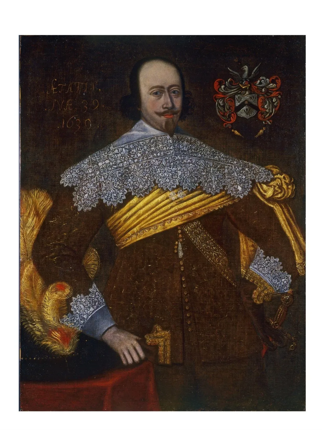 Captain Smart, by Unknown, oil, 1639