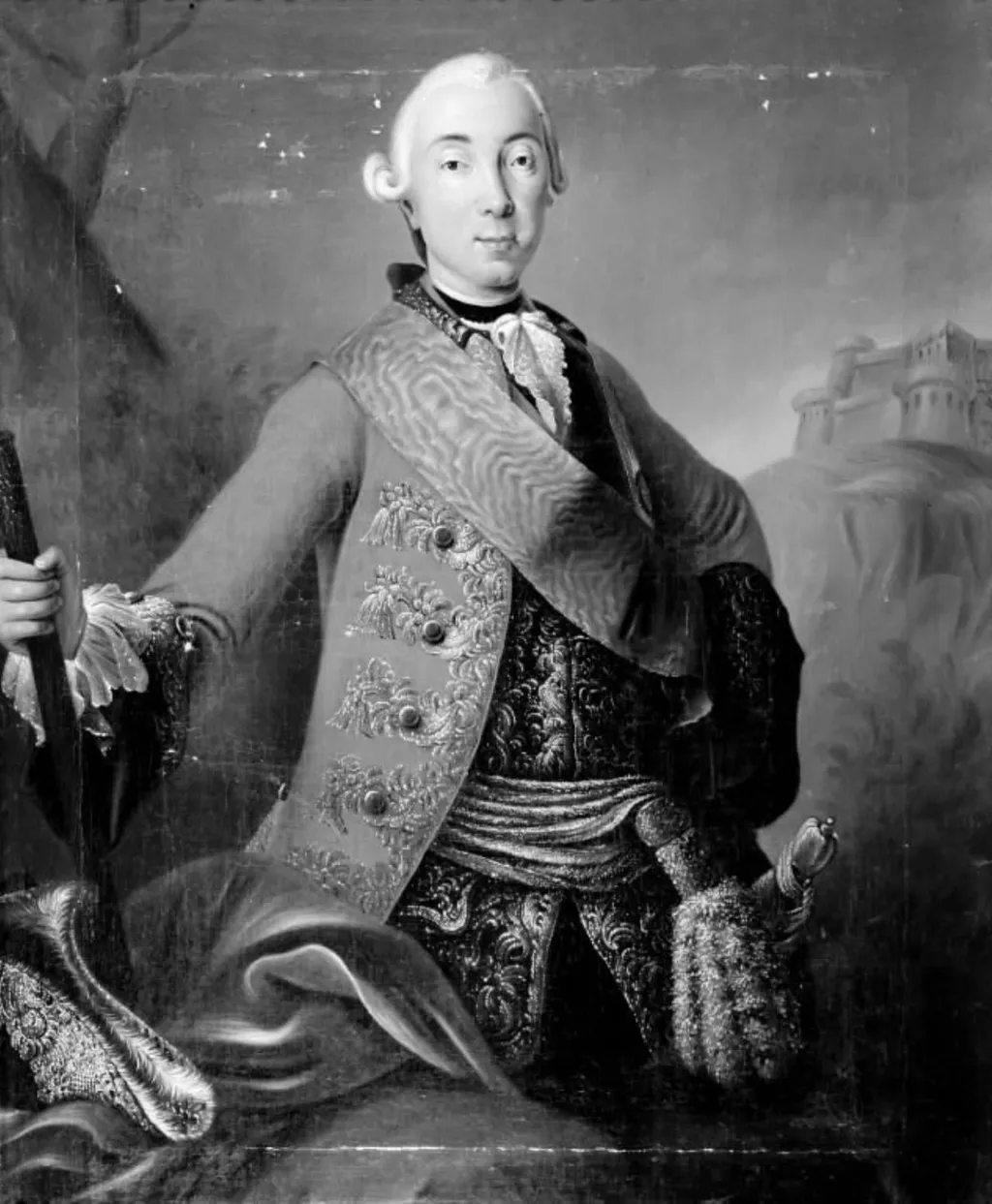 Carl Peter Ulrich. Zar Peter III af Rusland, by Unknown, 1761