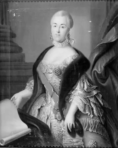 Carl Peter Ulricks gemalinde, Sofia Augusta. Katharina II af Rusland, by Unknown