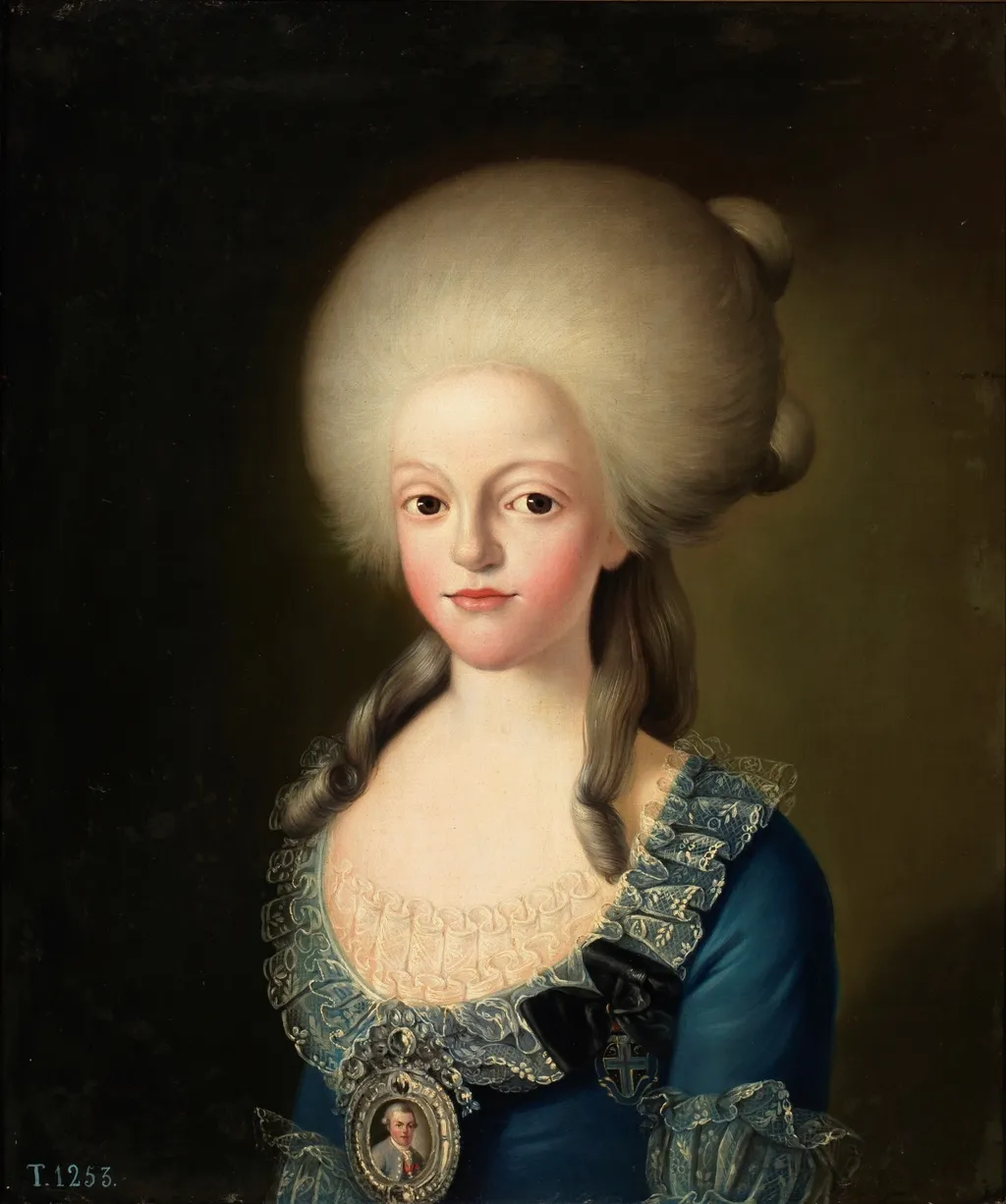 Carlota Joaquina de Borbón infanta de España reina de Portugal, by Unknown, oil, 1794