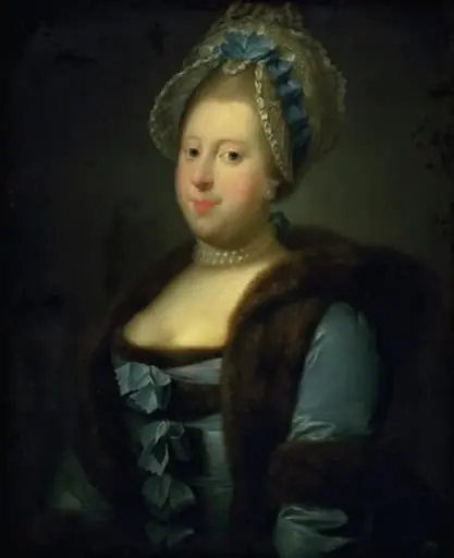 Caroline Mathilde, Christian VII's Queen, by Unknown