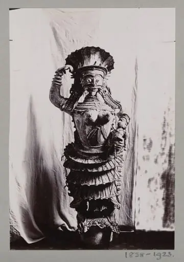 Carved wood sculpture, Goddess, Javanese (?), by Unknown