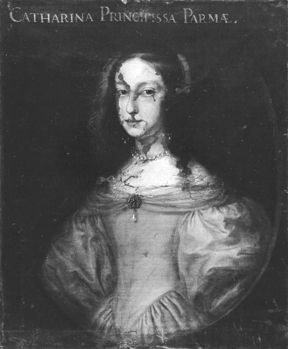 Catharina, Prinzessin von Parma, by Unknown, oil, 1700