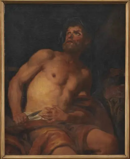 Cato the Younger's Death, by Unknown