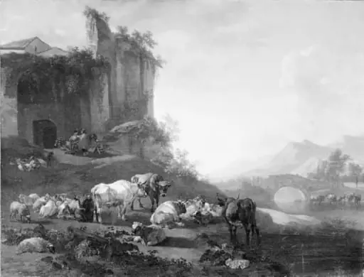Cattle in a Southern Region, by Unknown
