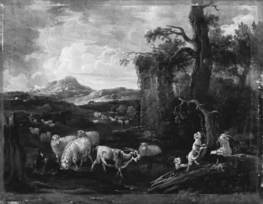 Cattle Piece, by Unknown