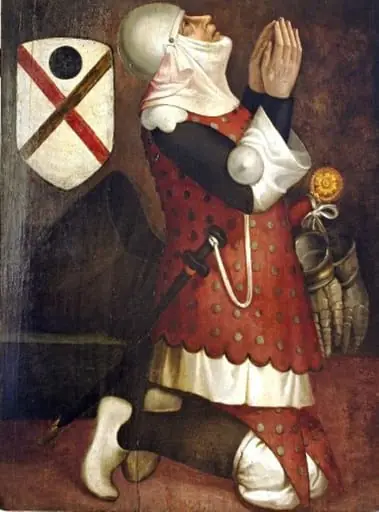 Cavaler cruciat, by Unknown