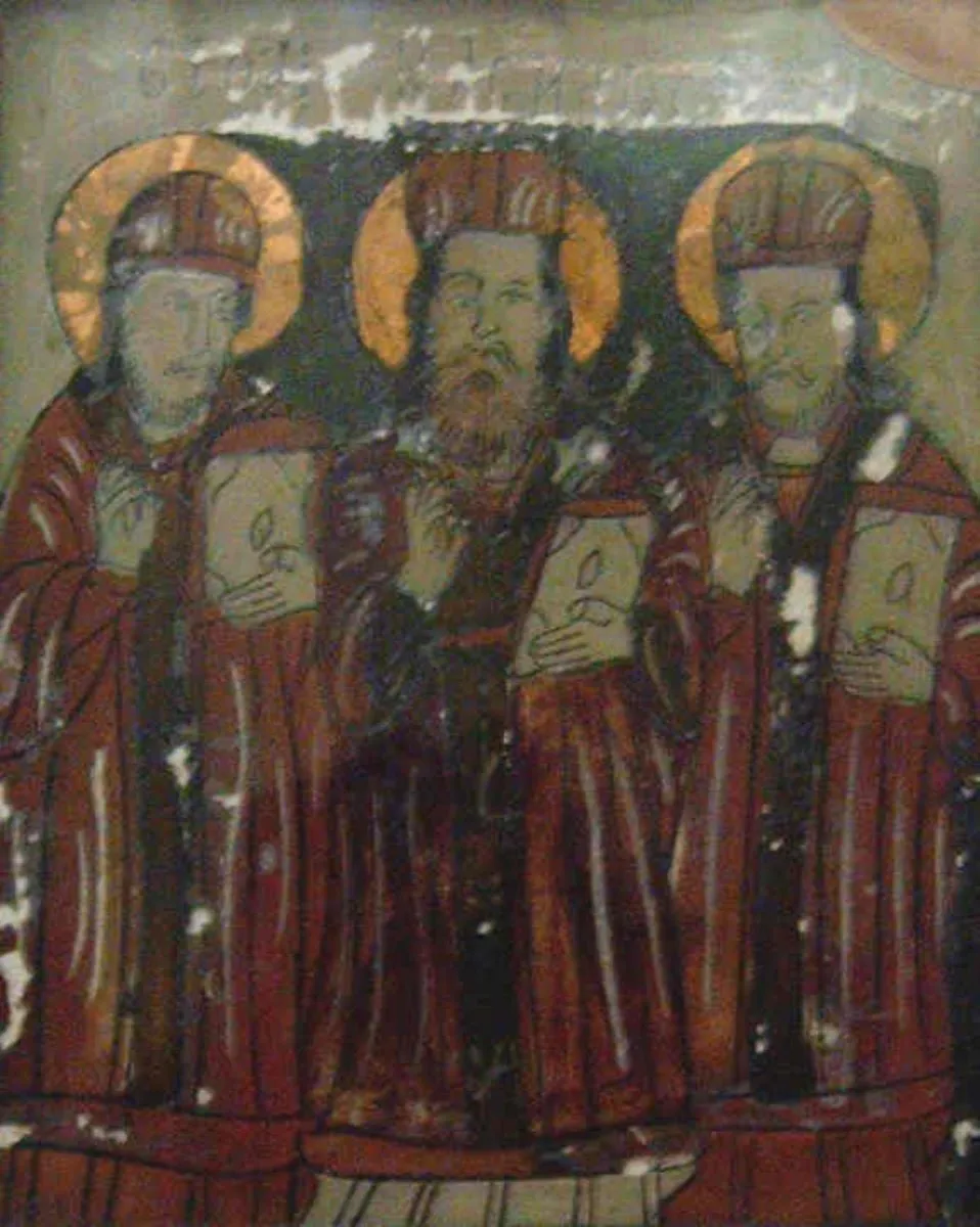 Cei Trei Sfinți, by Unknown, 1850