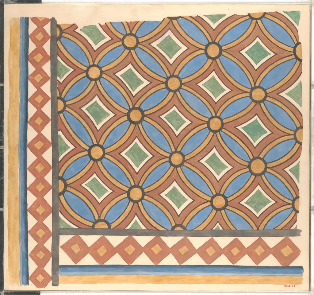 Ceiling Fragment, by Unknown