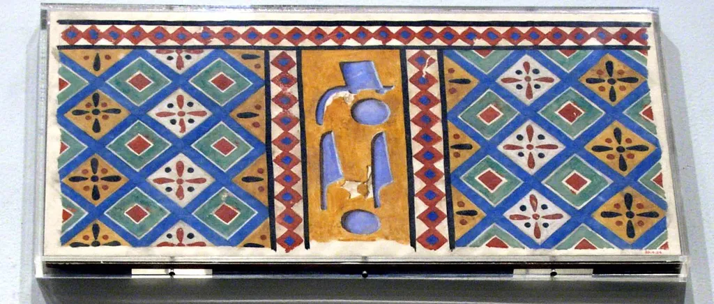 Ceiling Fragment, by Unknown, unspecified, 1850
