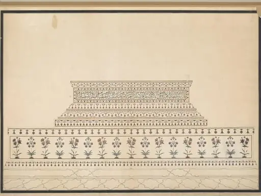Cenotaph of Mumtaz Mahal, Taj Mahal, Agra, by Unknown