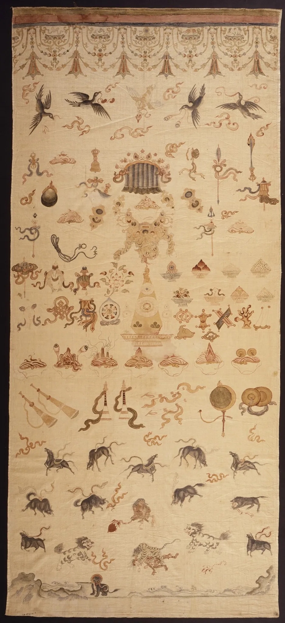 Ceremonial Offerings to the Dharmapala, by Unknown, unspecified, 1793