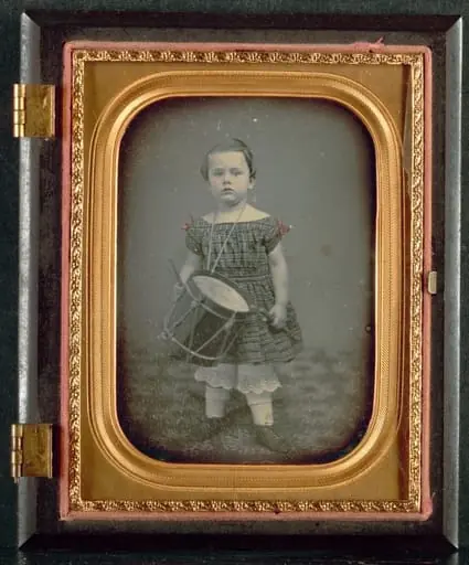 Child with Drum, by Unknown