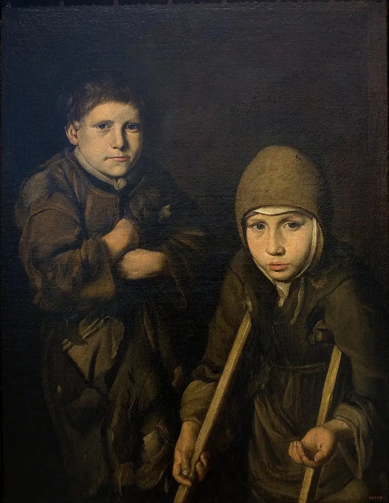 Children Begging, by Unknown