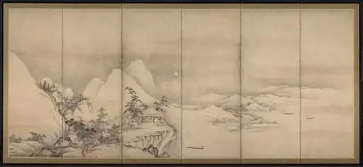 Chinese Landscape, by Unknown, 1504