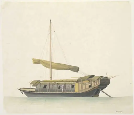 Chop Boat (Water Melon Boat), by Unknown