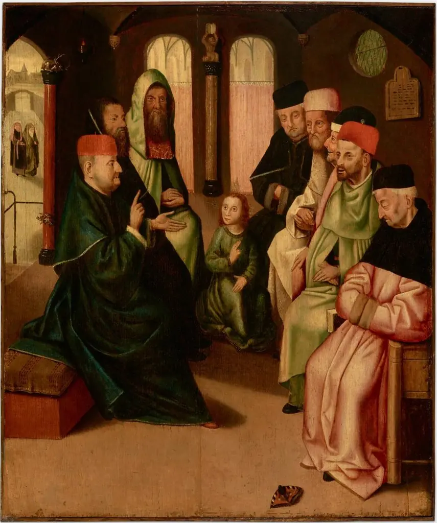 Christ among the Doctors, by Unknown