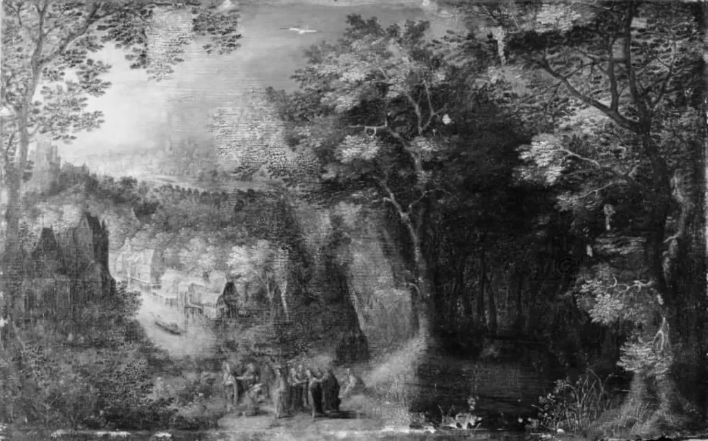 Christ and the Canaanite Woman, by Unknown, 1623