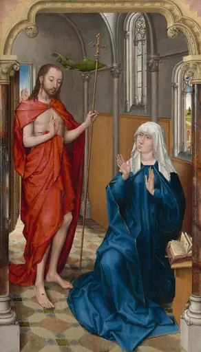Christ Appearing to the Virgin, by Unknown