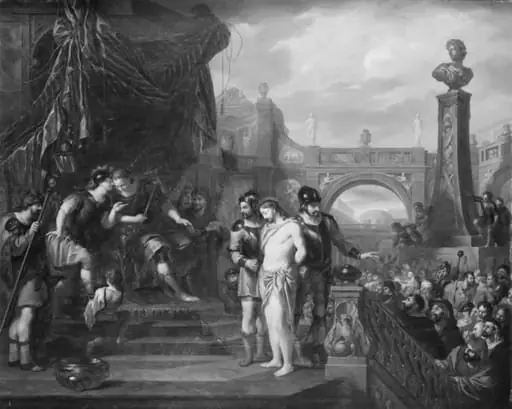 Christ before Pilate, by Unknown