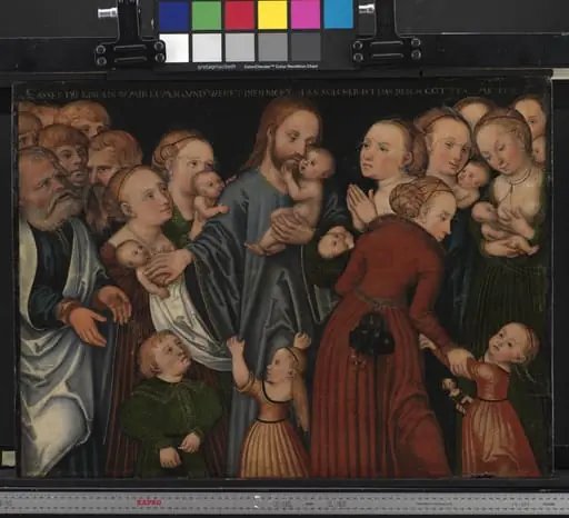 Christ Blessing the Children, by Unknown