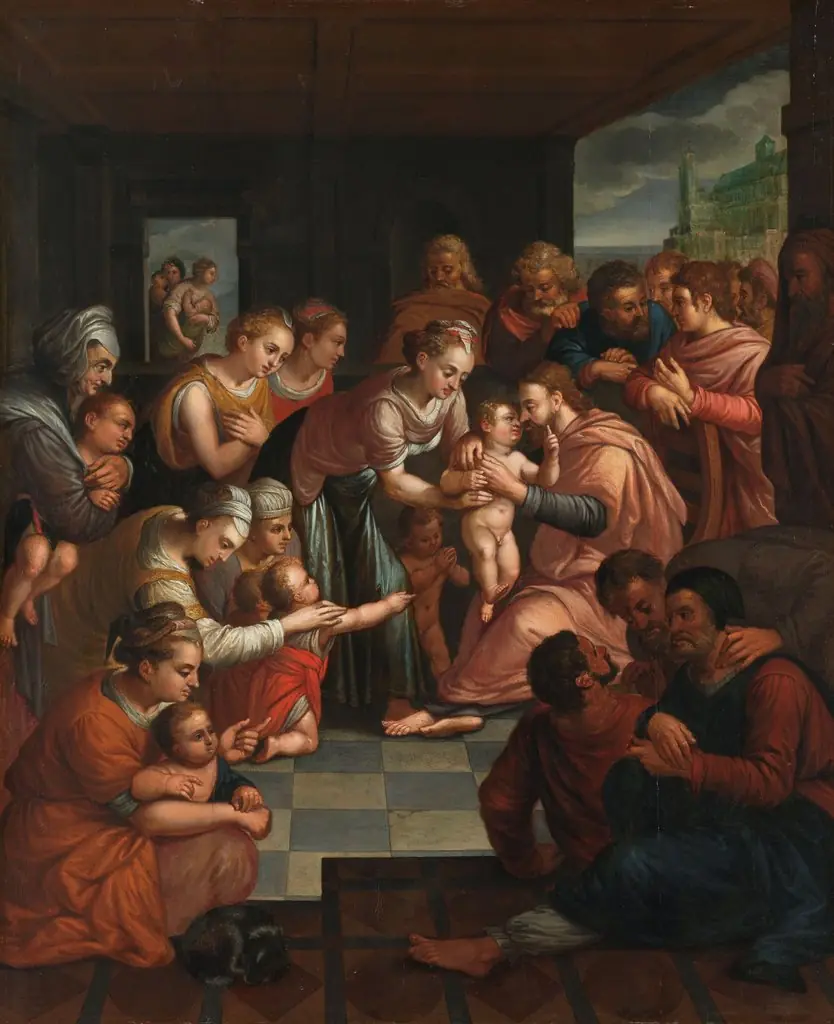 Christ Blessing the Children, by Unknown