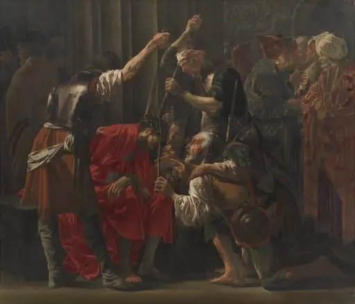 Christ Crowned with Thorns, by Unknown