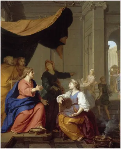 Christ in the House of Martha and Mary, by Unknown