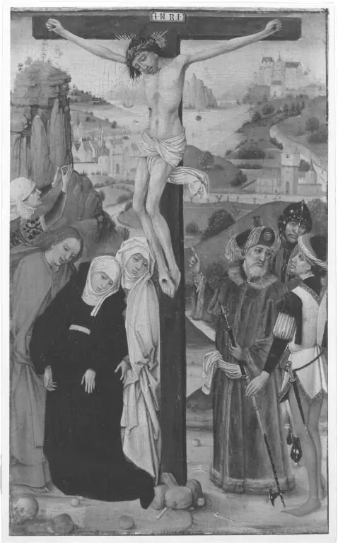 Christ on the cross, by Unknown