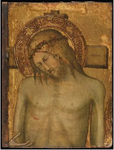 Christ on the Cross, (fragment), by Unknown