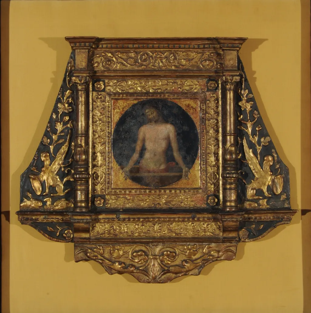 Christ on the sarcophagus, by Unknown, unspecified