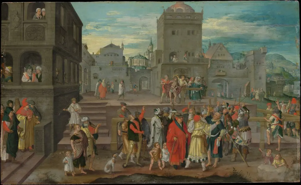 Christ Presented to the People, by Unknown, 1600