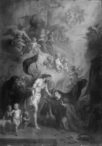 Christ Resurrected Reveals Himself to his Mother, by Unknown