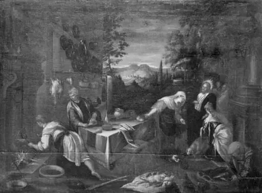 Christ with St Martha and the Virgin Mary, by Unknown
