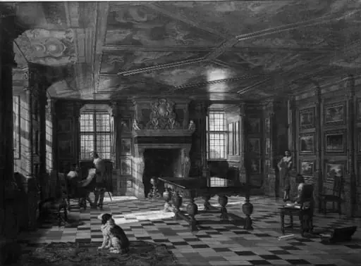 Christian IV's Audience Chamber at Rosenborg Palace, Copenhagen, by Unknown