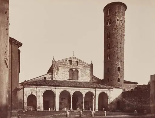 Church with Round Tower, Pompeii, Italy, by Unknown